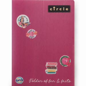Circle Striped Folder